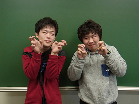 太田柊也さん（左）、森 瀬斗さん（右）