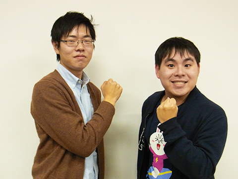 鈴木さん（左）マリオさん（右）