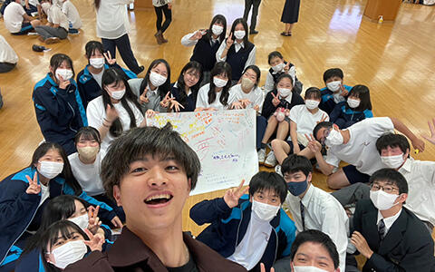 アントレプレナーシップ学科×関東第一高等学校の様子