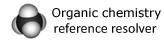 Organic chemistry reference resolver